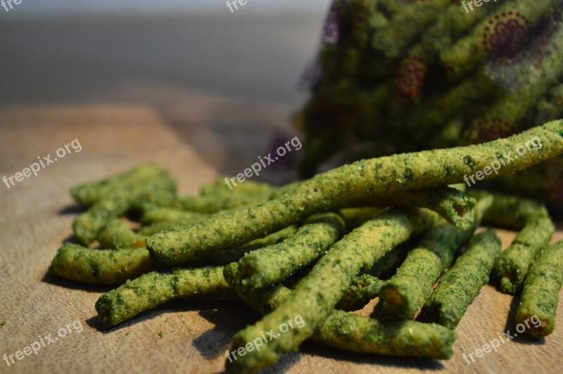 Churros Chile Green Amaranth Mexico