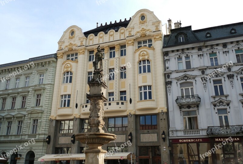 Bratislava Slovakia City Historic Center Downtown