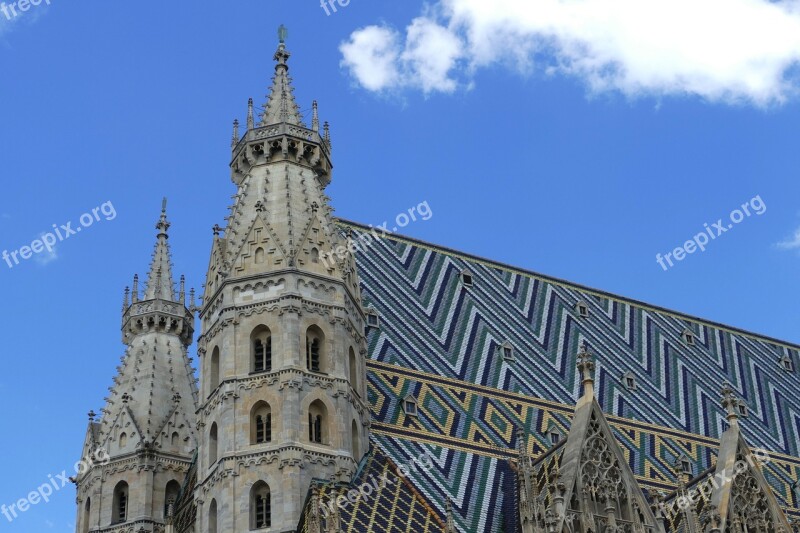 Vienna Austria Architecture Church St Stephan's Cathedral