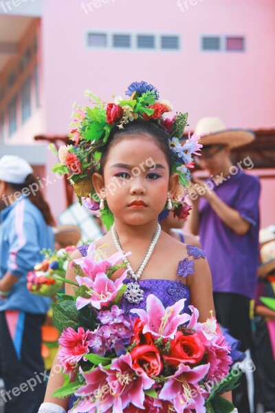 Pupils Flower Kids Fairy Beauty