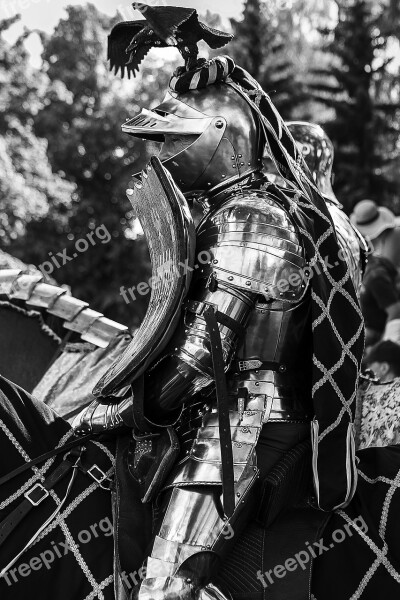 Knight Middle Ages Steed Rider Soldier