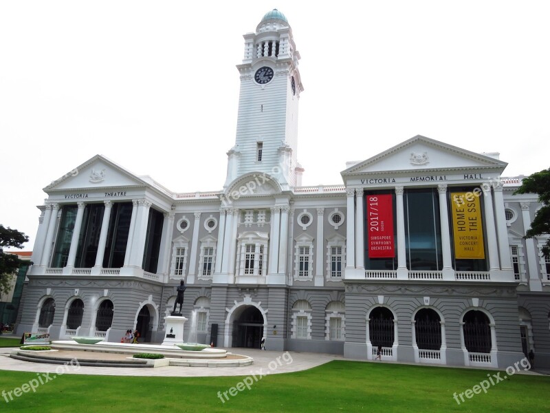 Singapore Building City Hall Raffles Place City