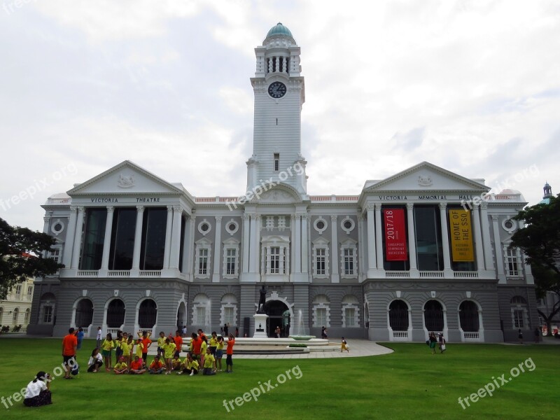 Singapore Building City Hall Raffles Place City