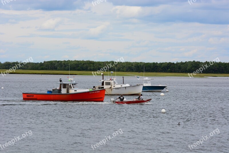 Utility Boats Pine Point Maine Lobster Boat Fishing