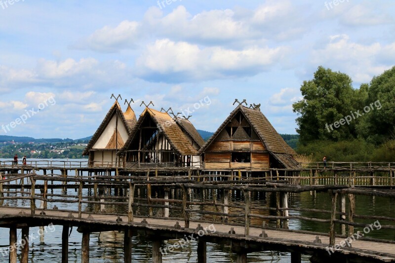 Stilt Houses Unteruhldingen Lake Constance Pile-dwelling Museum Free Photos