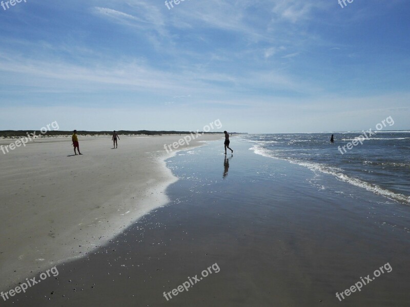 Island Of Juist Beach Water By The Sea Nature