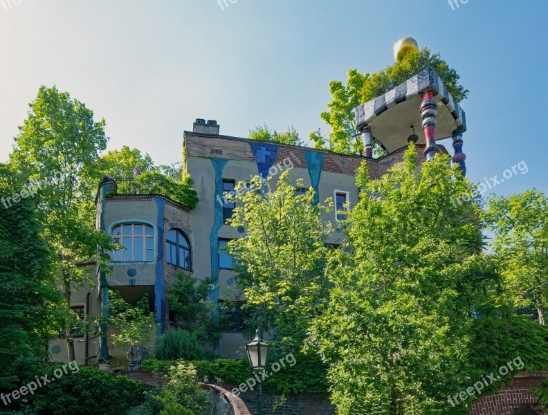 Hundertwasser House Bad Soden Taunus Hesse Germany