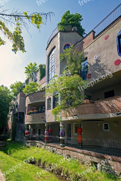 Hundertwasser House Bad Soden Taunus Hesse Germany