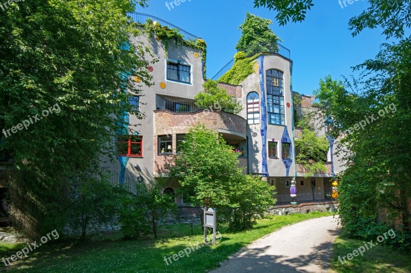 Hundertwasser House Bad Soden Taunus Hesse Germany