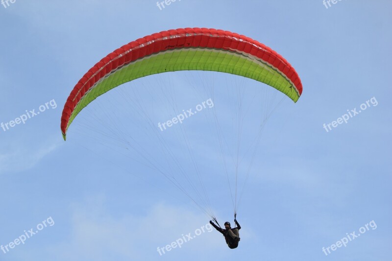 Sport Flying Paragliding Free Photos