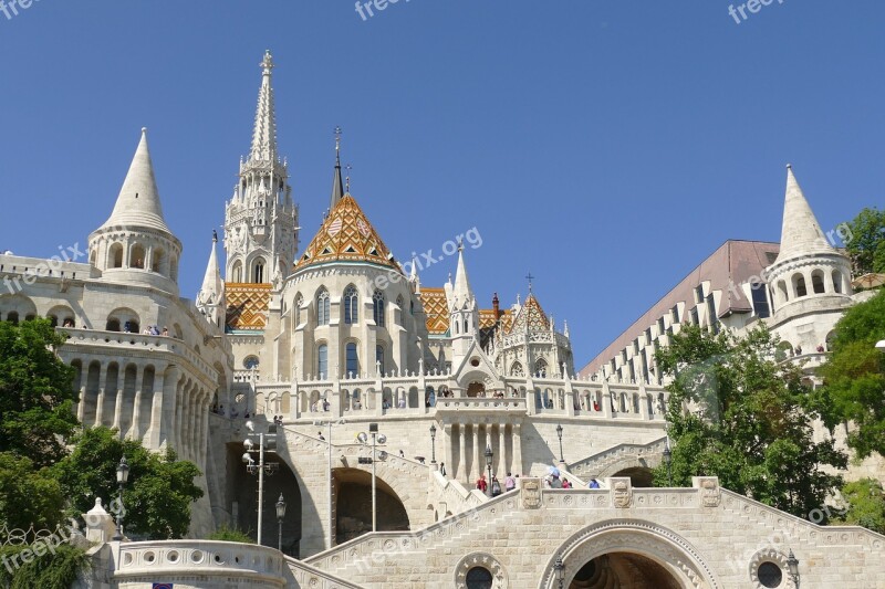 Budapest Hungary Capital Fishermen's Bastion Places Of Interest