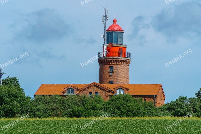 Lighthouse Buk Bastorfer Mountain Kühlungsborn Baltic Sea Baltic Sea Coast