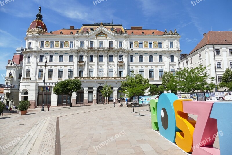 Pecs Hungary City Five Churches Building