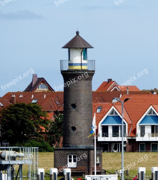 Island Of Juist North Sea Sea Lighthouse Summer