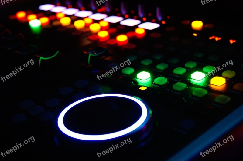 Mixer Light Sound Music Spotlight