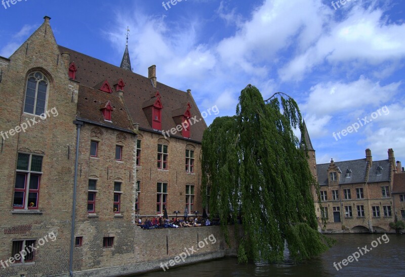 Bruges Canal Ride B Belgium