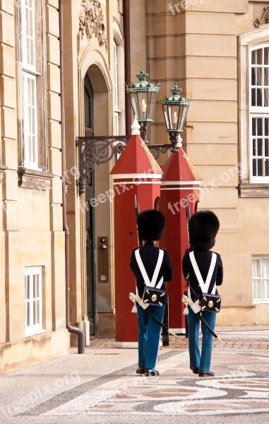 Amalienborg Castle Palace Royal Danish