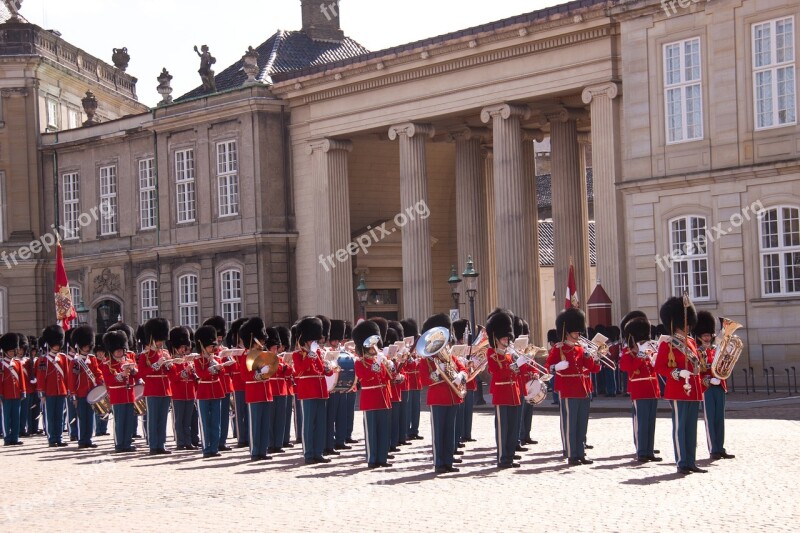 Amalienborg Castle Palace Sightseeing Royal