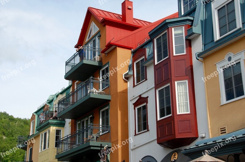 Balcony Building Apartment Architecture Roof