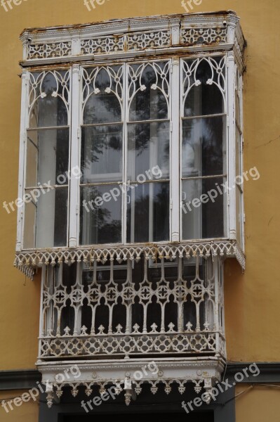 Window Balcony Glazed Facade House