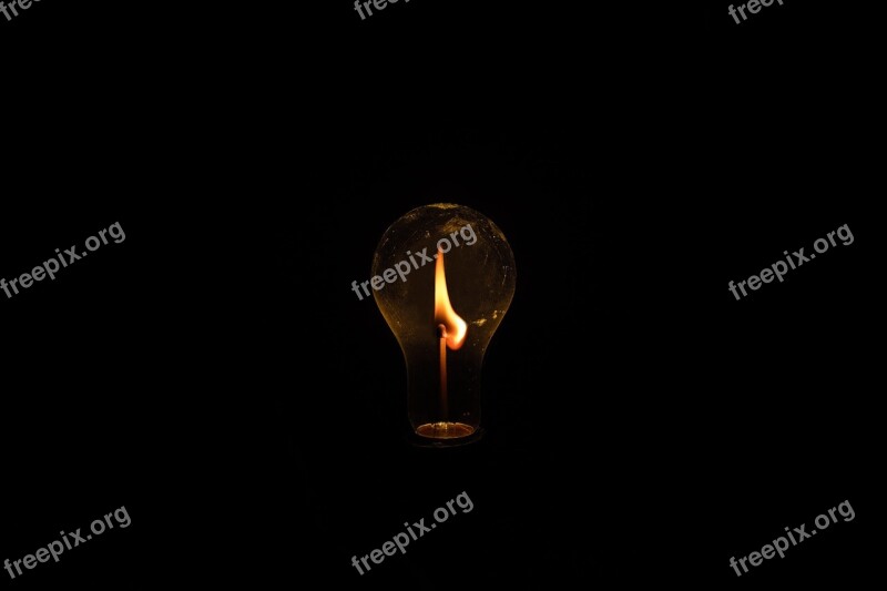 Fire Lamp Light Electric Light Light Bulb