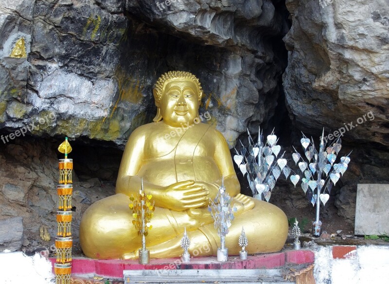 Laos Pak - Or Buddha Buddhism Cave