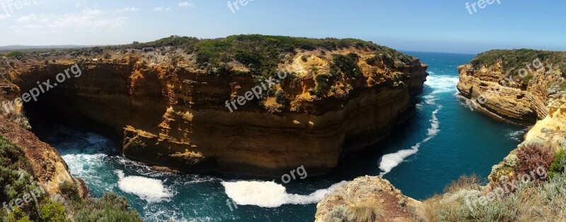 Ocean Australia Landscape Holiday Port Campbell