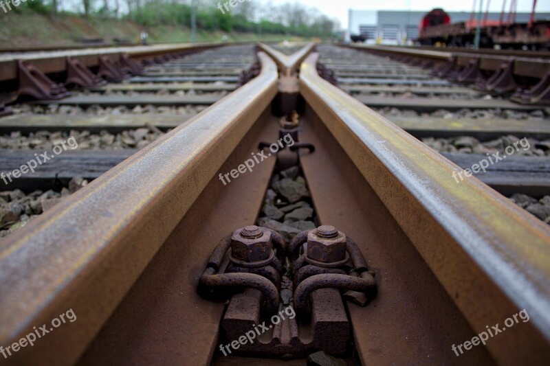 Rail Track Switch Railroad Iron