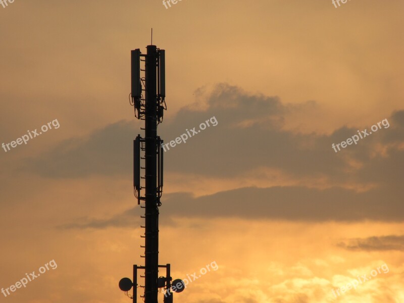 Radio Tower Mobile Antenna Radio Relay Communication