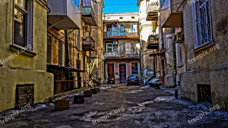 Odessa Yard Balconies Machine Asphalt