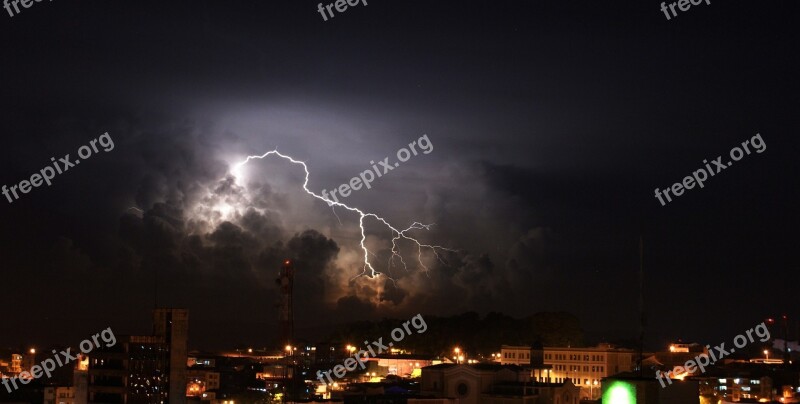 Night Storm Armenia Quindío Colombia