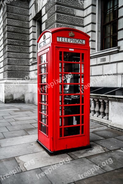 England Big Ben London Cabin Phone Great Britain