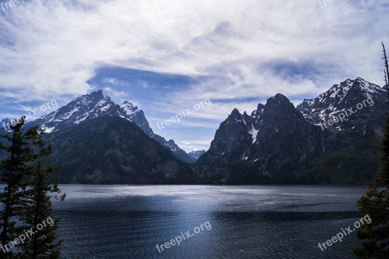 Grand Teton Mountain Grand Teton Wyoming