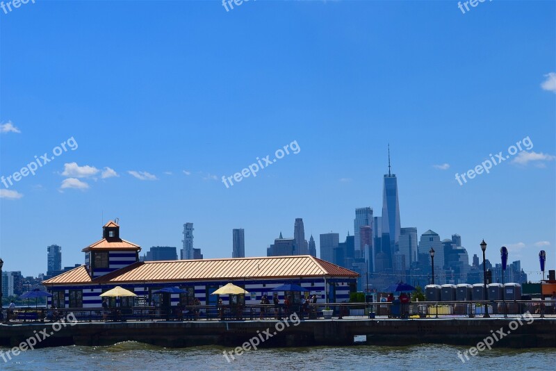 Port Harbor Nyc River Water