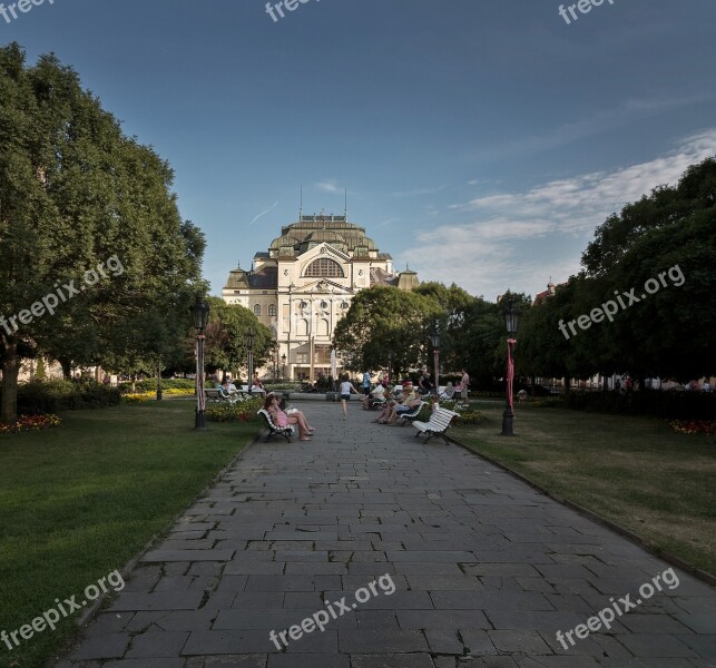 Košice Slovakia Slovakia Park Košice Theatre Theatre