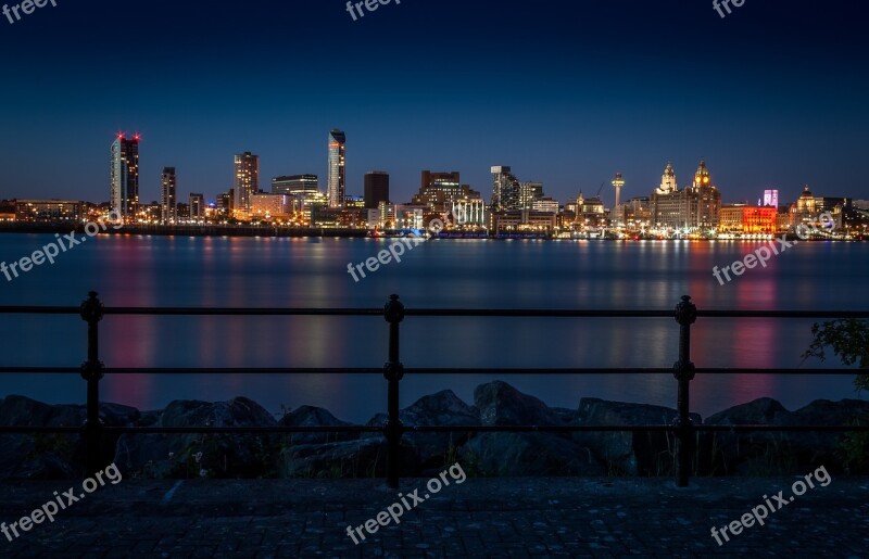 Liverpool Mersey City Merseyside England