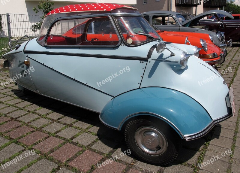 Oldtimer Messerschmitt Cabin Scooter Fend Fend Flitzer