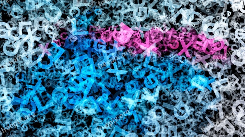 Letters Chaos Background Education Free Photos