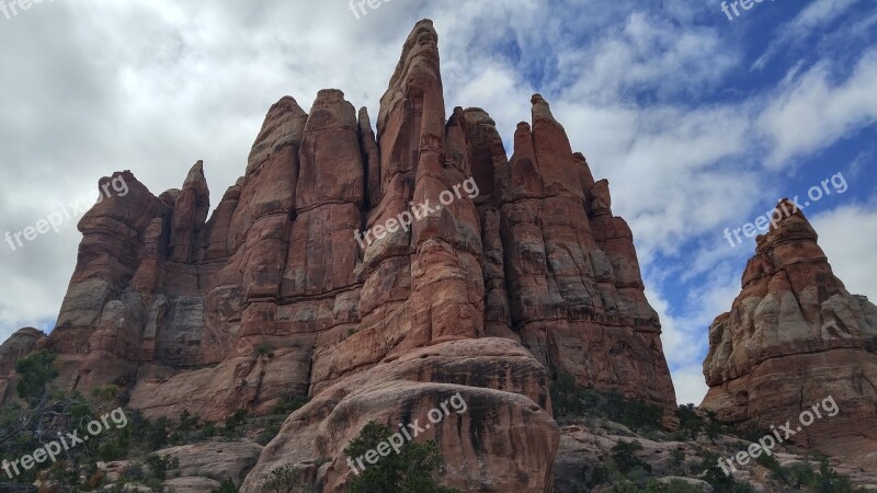 Canyonlands Rock Landscape Desert National