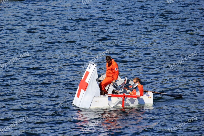 Bathtub Race Edersee Dam Northern Hesse Lake