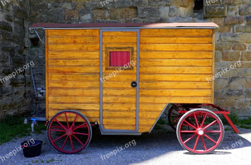 Car Medieval Float Transport Wheels