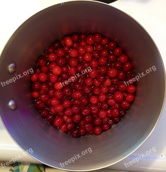 Cranberries Christmas December Cooking Dessert