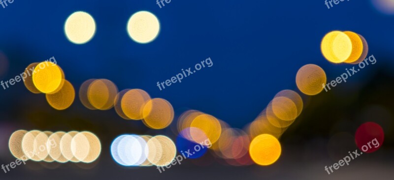 Background Bokeh Blur Header Banner