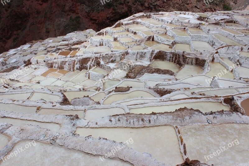 Salinas Salt Peru Maras Salinas Maras