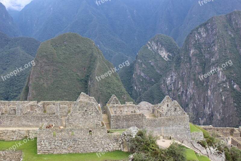 Peru Machupicchu Machu Picchu Places Of Interest Holy