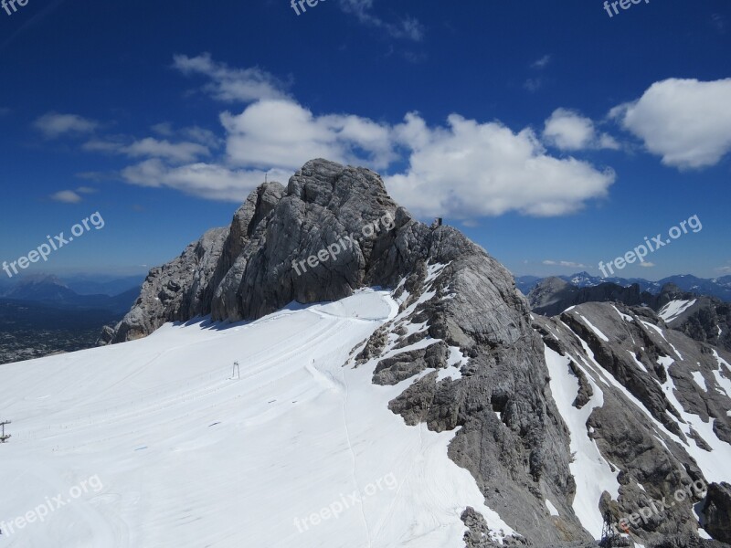 Mountains Mountaineering Climb Snow Air