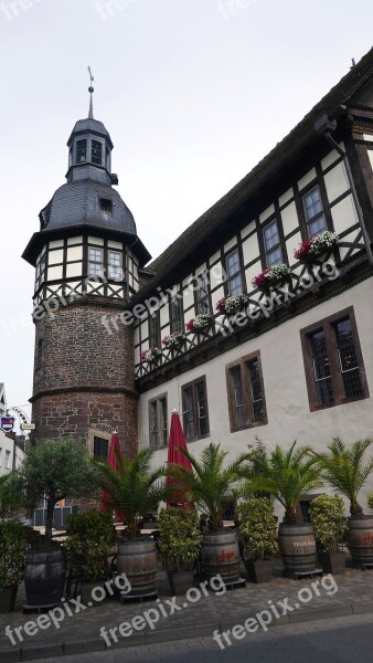 Town Hall Historically Truss Building Architecture