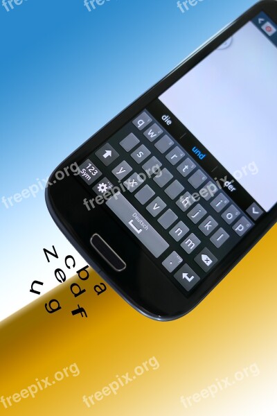 Mobile Phone Mobile Smartphone Phone Touch Screen