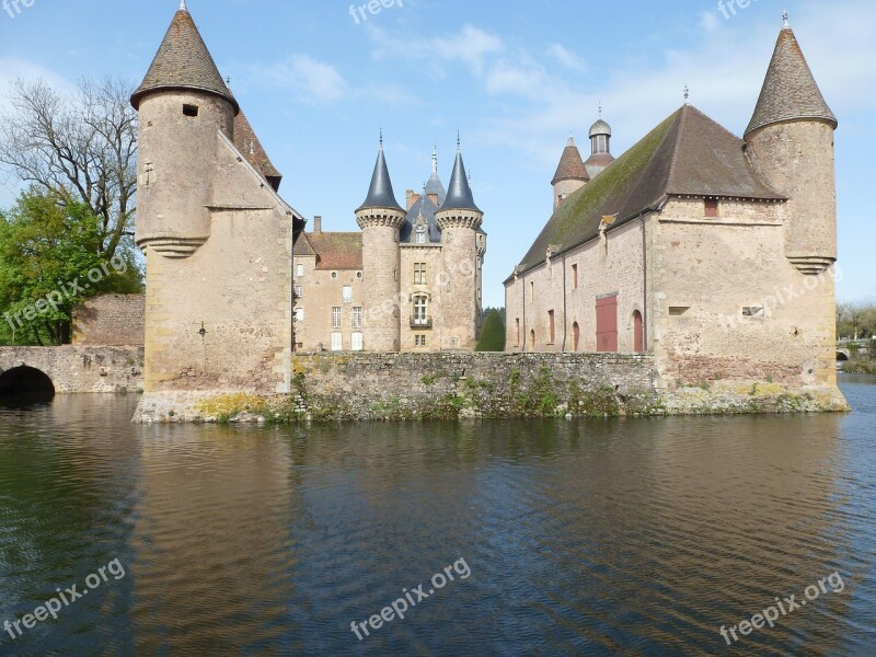 Travel France Chateau Loire Free Photos