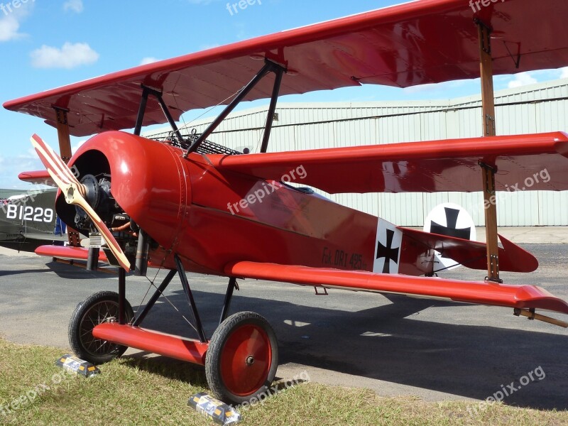 Airplane Vintage Replica German Fighter